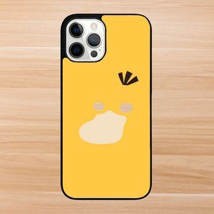 Pysduck in Yellow Minimalist Pokemon iPhone Case